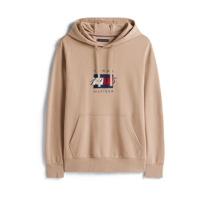 Afbeelding van TOMMY HILFIGER Sweatshirt beige / navy rood wit