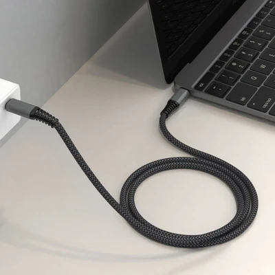 Afbeelding van 4Smarts Mobiele telefoon, Laptop Kabel [1x USB C 1x C] 1.5 m