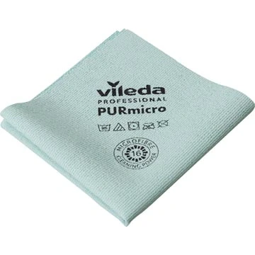 Afbeelding van Vileda Professional Purmicro Active Reinigingsdoek, Groen, 5 Stuk