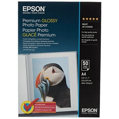 Afbeelding van Epson S041624 Premium Glossy Photo Paper A4 50 vel 255gram