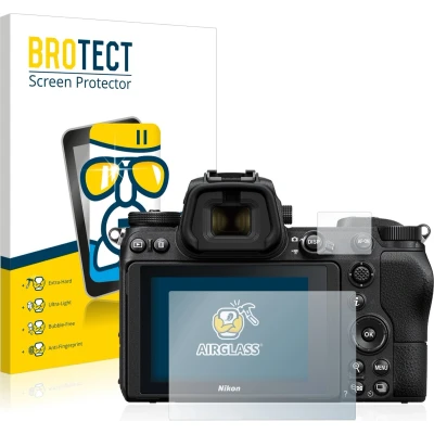 Afbeelding van BROTECT Screenprotector voor Nikon Z 7 Folie Beschermfolie Beschermglas transparant