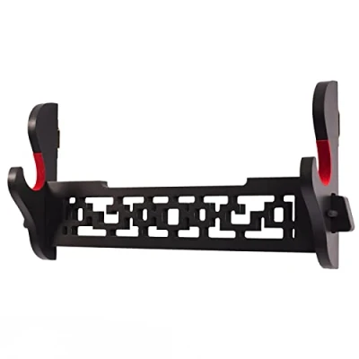 Afbeelding van FOXSMZZ Samurai zwaard Houder met 1 Tier Stand Display Katana Wakizashi Tanto Wandhanger rek vijf lagen