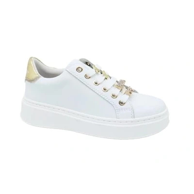Afbeelding van Patrizia Pepe Meisjes Pj260.27 Sneakers, wit platina, 30 EU