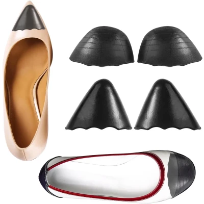 Afbeelding van 2 Pair Shoe Fillers Toe Cushion voor Hoge Hakken Casual Schoenen Platte Schoeninlegzolen