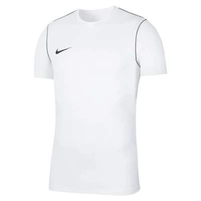Afbeelding van Nike Performance Tshirt basic, Heren, Maat: Large, White / black