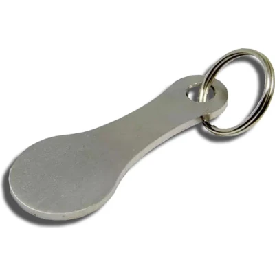 Afbeelding van Gadiezz® Winkelwagenmunt Sleutelhanger Metaal