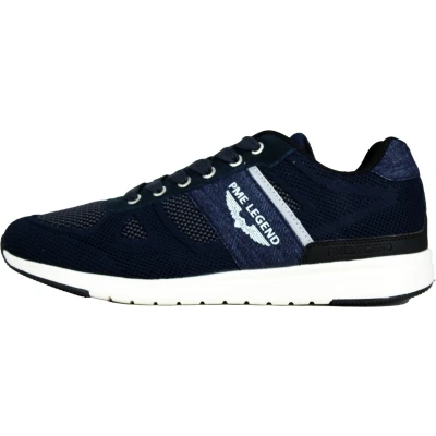 Afbeelding van PME Legend Glider Technical Knit / Suede Navy