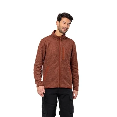 Afbeelding van Jack Wolfskin Tannenspur Fleecejas, Heren, Maat: Large, Carmine