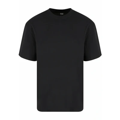 Afbeelding van Urban Classics Signature LOGO TEE Tshirt print, Heren, Maat: Medium, Black