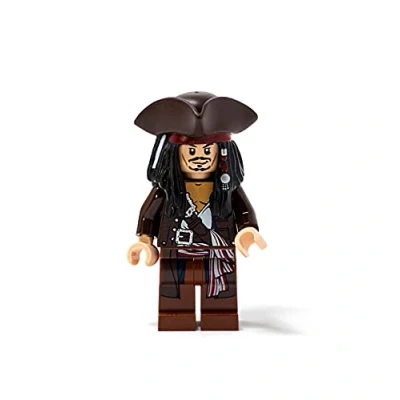 Afbeelding van LEGO Pirates of the Caribbean: Kapitein Jack Sparrow met Tricorne Minifiguur