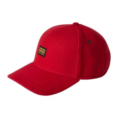 Afbeelding van G STAR Originele baseballpet voor heren, rood (dk flame D03219 D420 8050), One size