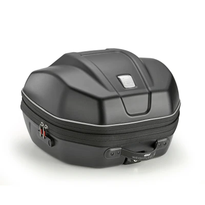 Afbeelding van GIVI Weightless Monokey® topkoffer volume 29 liter, uitbreidbaar tot 34 zilver