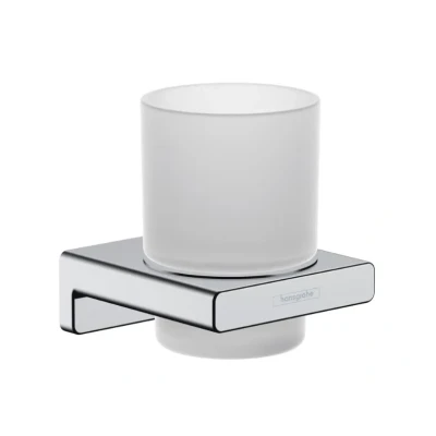 Afbeelding van Hansgrohe addstoris drinkbeker met houder chroom 41749000