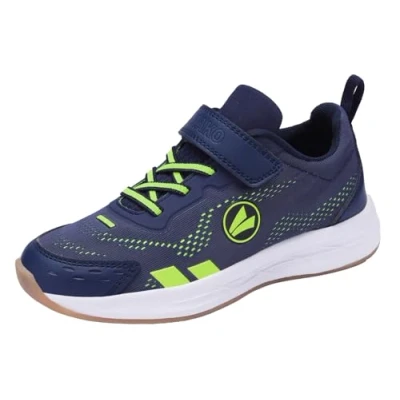 Afbeelding van JAKO JTF PLAY Unisex Trainingsschoen voor kinderen, Maat: 33, Dark navy/lime Kunststof/ textiel