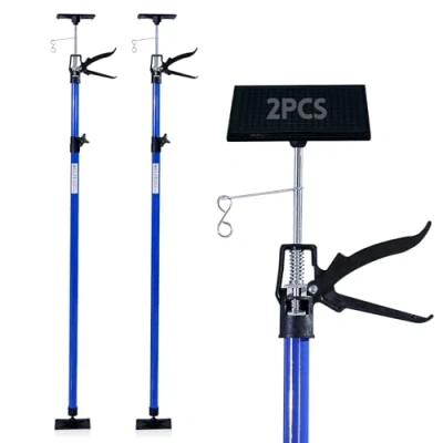 Afbeelding van CCLIFE 2 stuks. Plafondsteun, montagesteun, steun voor één hand, 115 290 cm, belastbaar tot 30 kg