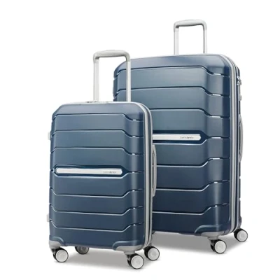 Afbeelding van Samsonite Freeform Hardside Spinner 28, marineblauw, 2 Piece Set (21/28), Uitbreidbare Bagage