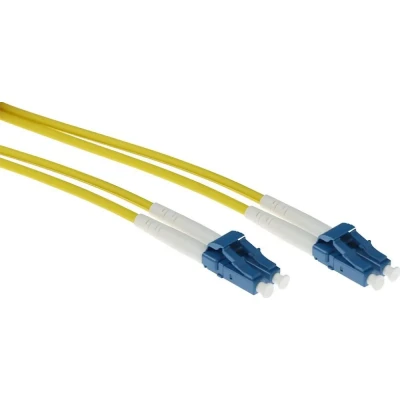 Afbeelding van Glasvezelkabel OS2 LC/LC 20 meter (Duplex, 9/125μm, UPC, Metalen beschermlaag)