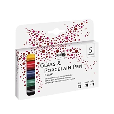 Afbeelding van KREUL 78202 Kleurintensieve acrylhoutbeits, 275 ml kunststof pot in zonnig geel, voor onbehandeld en natuurlijk hout, vloeiend vloeibare verf op waterbasis
