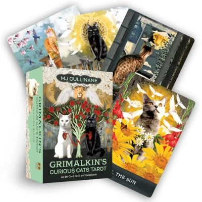 Afbeelding van Something Different Grimalkin&#039;s Curious Cats Tarot kaarten Multicolours