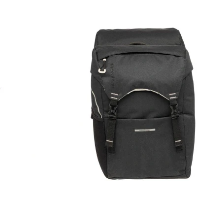 Afbeelding van Newlooxs Sports Dubbele Fietstas Racktime Zwart Waterafstotend 32L