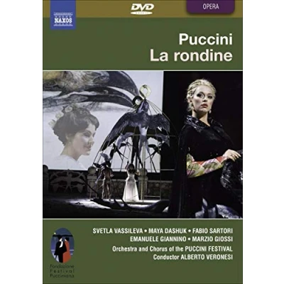 Afbeelding van Orchestra and Chorus of the Puccini Festival, Alberto Veronesi Puccini: La Rondine (DVD)