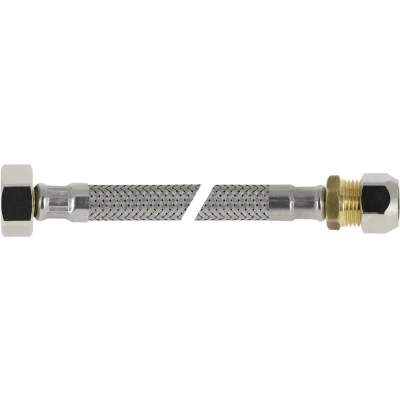 Afbeelding van Flexibele slang 1/2&quot; binnedraad x 15mm knel 35cm KIWA. Artikelnr: 165721 94915