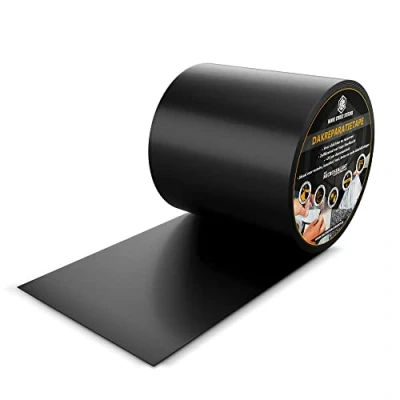 Afbeelding van Dak Reparatieband MicroSealant technologie effectief, duurzaam en universeel inzetbaar Zelfklevende tape (Zwart, 15cm breedte / 5m lengte)