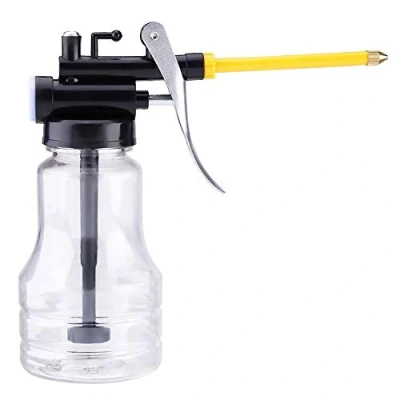 Afbeelding van Hoge Druk Oiler 250cc Transparant Smering Olie Kan Fles Flex Handmatige Oilen Gun