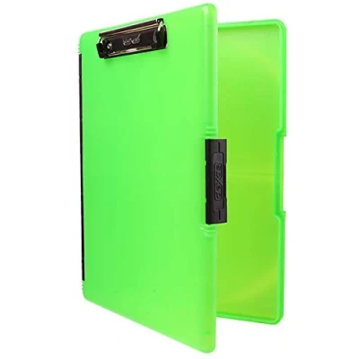 Afbeelding van Dexas 3517 807 Slimcase 2 Opbergklembord met Zijopening, Neon Groen