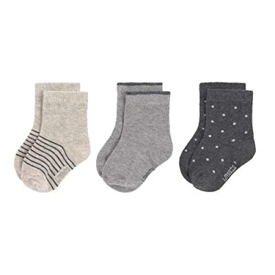 Afbeelding van Lassig Grey Maat 12 14 3 Stuks Sokjes 1532003958
