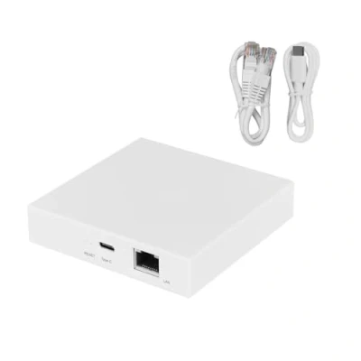 Afbeelding van Matte gateway, Thread Hub Zigbee Bridge, compatibel met Alexa Google Apple Homekit Smartthings Tuya LAN kabel