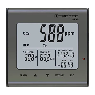 Afbeelding van TROTEC CO2 luchtkwaliteit datalogger BZ30