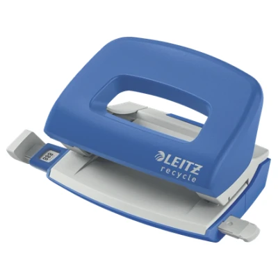 Afbeelding van Perforator Leitz Nexxt Recycle mini 10 vel blauw