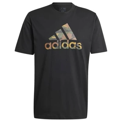 Afbeelding van adidas Heren CAMO BOS GRAPHIC TEE, White, M Tall