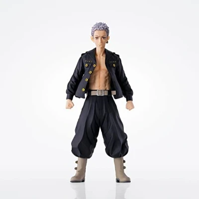Afbeelding van Banpresto BP19598 actiefiguur Takashi Mitsuya (versie B) Tokyo Revengers, 17 cm, meerkleurig