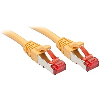 Afbeelding van LINDY 47769 RJ45 Netwerkkabel, patchkabel CAT 6 S/FTP 15.00 m Geel 1 stuk(s)