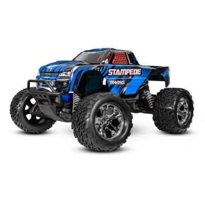 Afbeelding van Traxxas Stampede 2WD Brushed HD inclusief batterij &amp; USB C lader Blauw