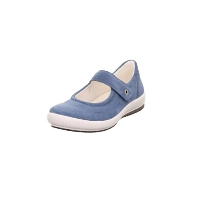 Afbeelding van Legero Ballerina&#039;s met enkelbandjes, Dames, Maat: 38, Blau Leer