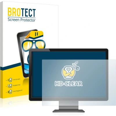 Afbeelding van BROTECT Screenprotector voor Standaardmaten met 18.5 inch Schermen [410 mm x 231 mm, 16:9] Folie Beschermfolie transparant