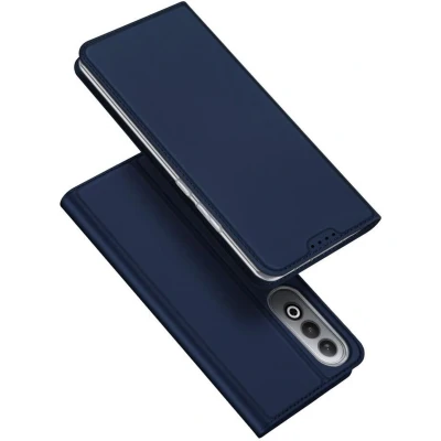 Afbeelding van OnePlus Nord 4 Hoesje Kunstleder Dux Ducis Bookcase Donkerblauw Telefoonhoesje