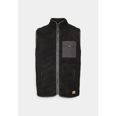 Afbeelding van Fjällräven Heren Vardag Pile Fleece Vest M Zwart Donkergrijs S