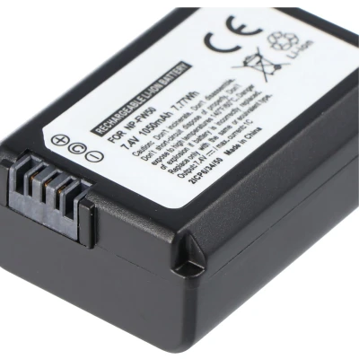 Afbeelding van AccuCell batterij geschikt voor Sony NP FW50 NEX 3, 5, Alpha 55