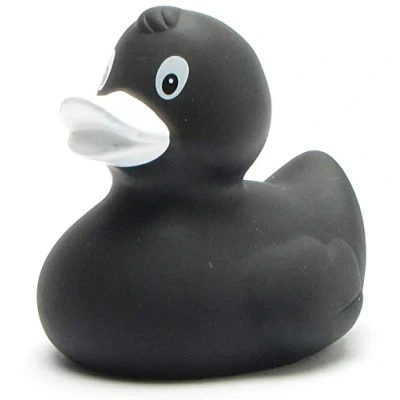 Afbeelding van Duckshop I Badeend zwart Piepeend L: 8 cm