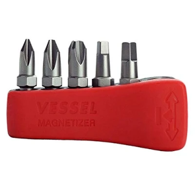 Afbeelding van VESSEL Impact Ball Bitset PH1, PH2, PH3, SQ2, SQ3 30 mm, 5 delige set