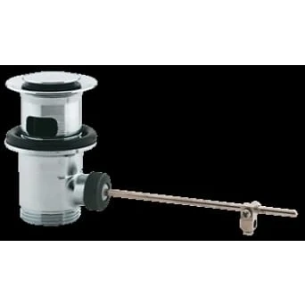 Afbeelding van Grohe waste inrichting met stang Chroom