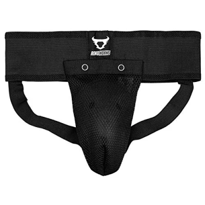 Afbeelding van Ringhorns Men&#039;s Charger diepbescherming met houder, zwart, S