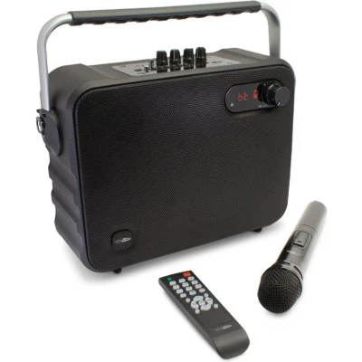 Afbeelding van Caliber Party speaker met bluetooth en accu Zwart (HPG517BT)