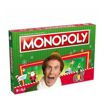 Afbeelding van Elf Monopoly Board Game, Engelstalig