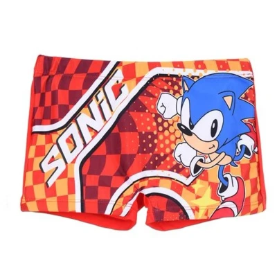Afbeelding van Sonic The hedgehog Zwembroek Rood Maat 140