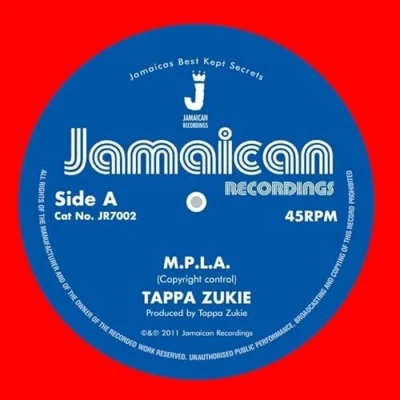 Afbeelding van Tappa Zukie M.P.L.A./Version (Single)